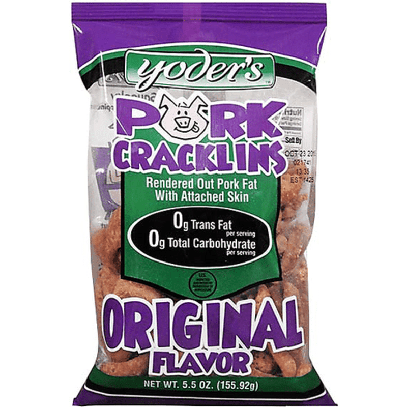Yoder's Pork Cracklins (5.5 oz) Instacart