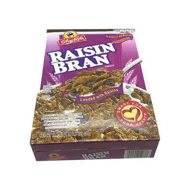ShopRite Raisin Bran Cereal (18.7 oz) Instacart