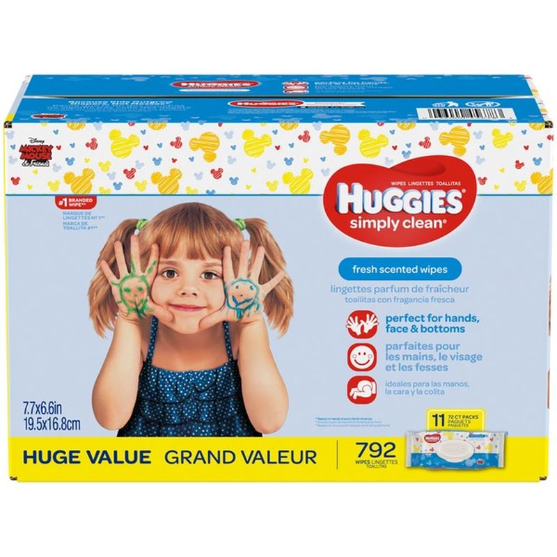 huggies simply clean fresh & clean