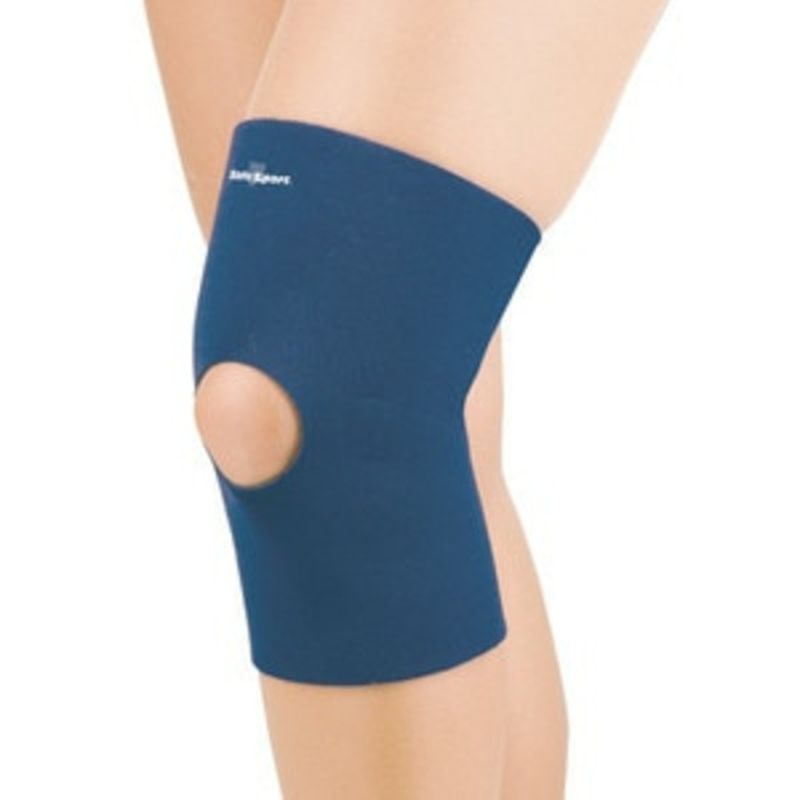 FLA Orthopedics Navy Small Safe-T-Sport Neoprene Open Knee Sleeve