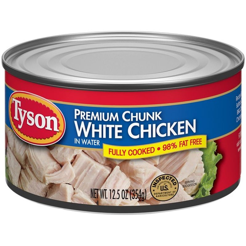 Tyson Premium Chunk White Chicken Breast (12.5 oz) Instacart