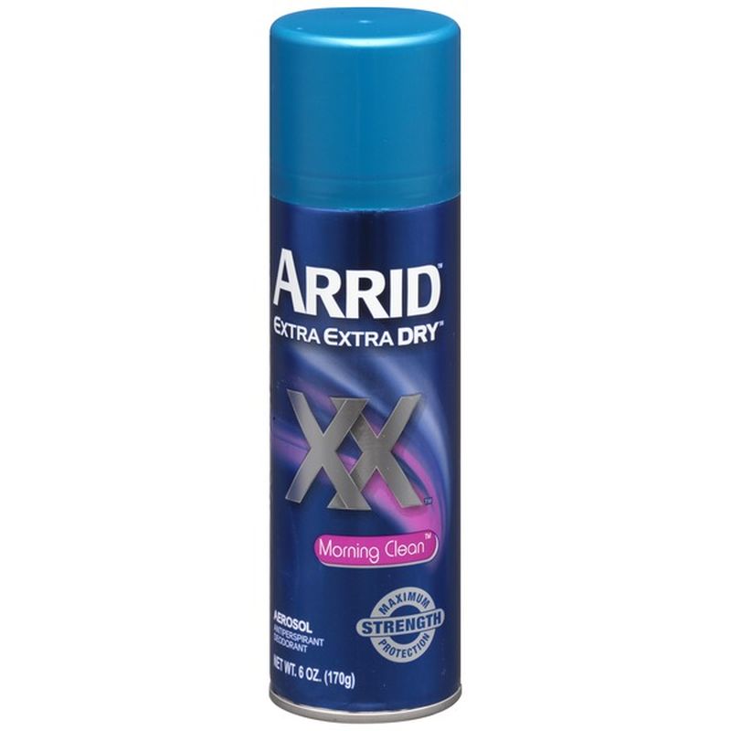Arrid Xx Extra Extra Dry Aerosol Antiperspirant Deodorant, Morning