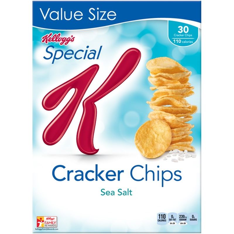 Kellogg's Special K Sea Salt Cracker Chips (6 oz) Instacart