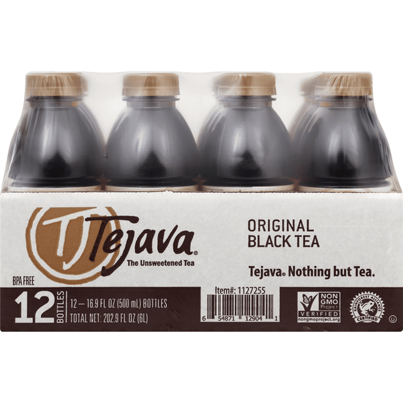 Tejava Black Tea, Original (12 each) Instacart