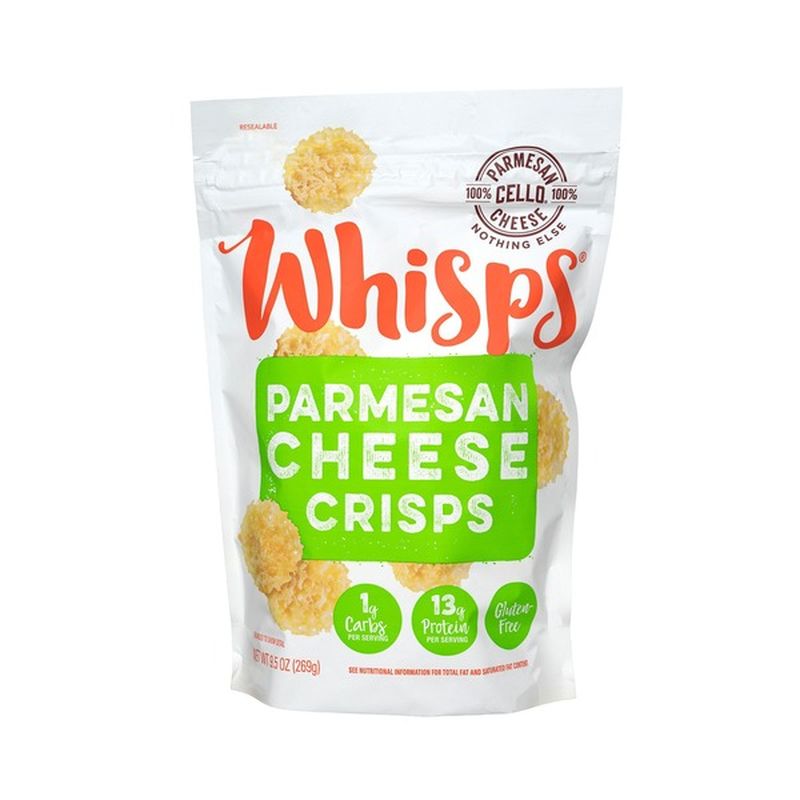 Whisps Parmesan Cheese Crisps (9.5 oz) - Instacart