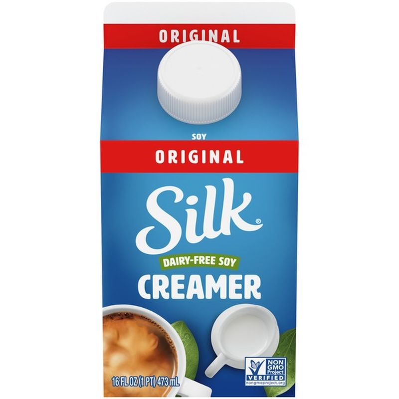 Silk Soy Creamer Original (16 oz) Instacart