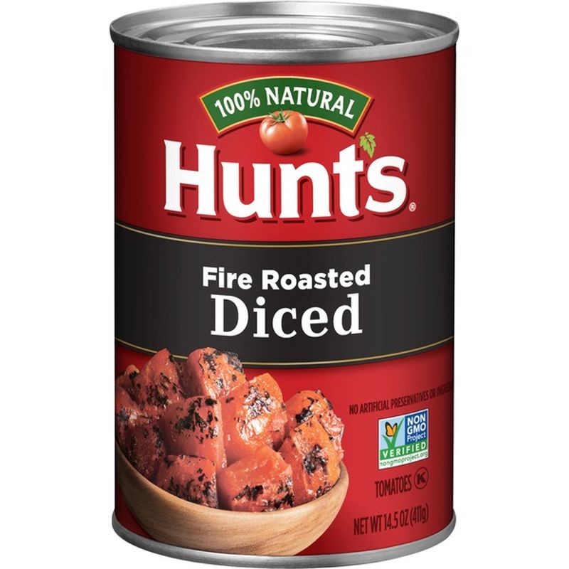 Hunt's Fire Roasted Diced Tomatoes (14.5 oz) from Publix Instacart