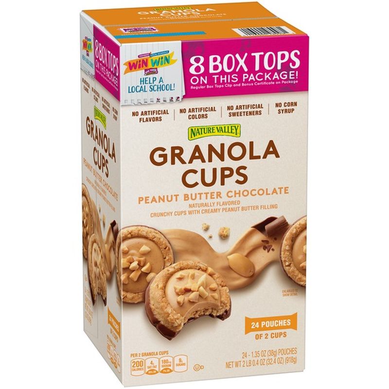 Nature Valley Granola Cups, Peanut Butter Chocolate (24 each) from