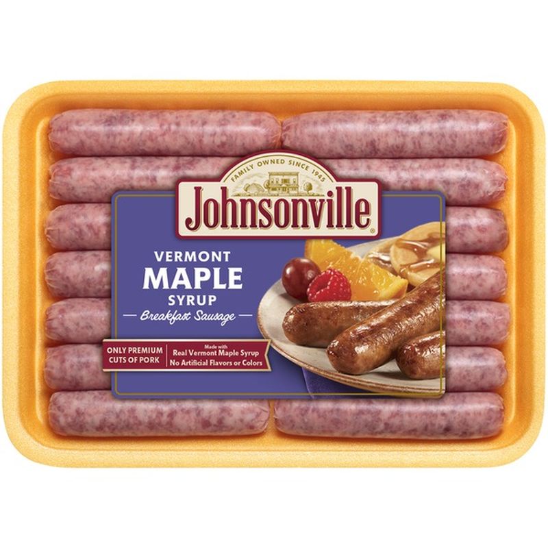 Johnsonville Vermont Maple Syrup Breakfast Sausage (12 oz) from Stater