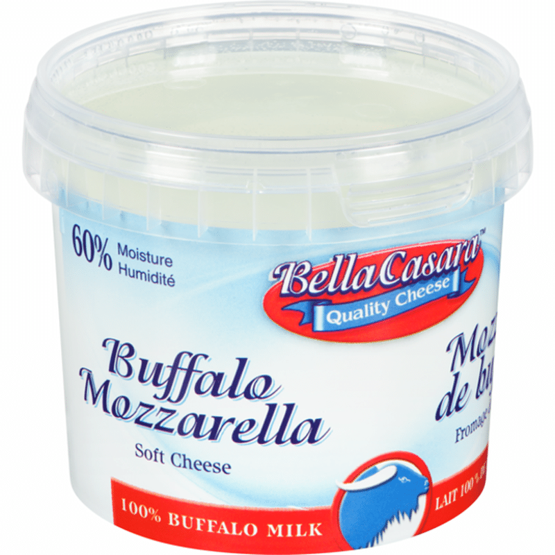 Bella Casara Buffalo Mozzarella Cheese (125 g) Instacart