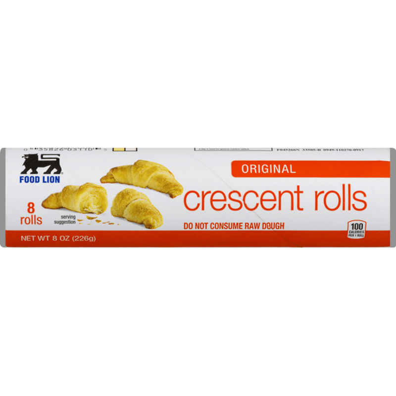 Food Lion Crescent Rolls Original Can 8 Ct Instacart