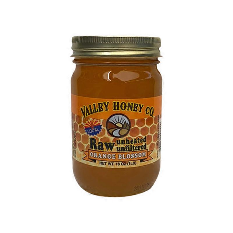 Valley Honey Co Pure Orange Blossom Raw Honey (16 Oz) - Instacart