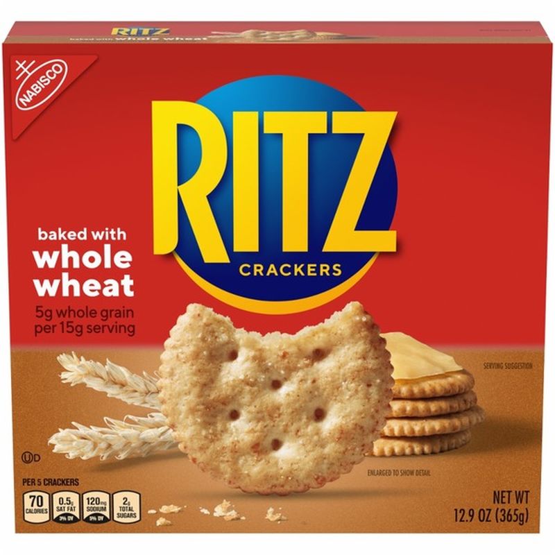 Ritz Whole Wheat Classic Crackers (12.9 oz) from Ralphs Instacart