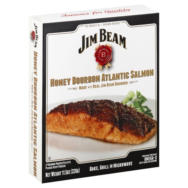 Jim Beam Salmon, Atlantic, Honey Bourbon (11.5 each