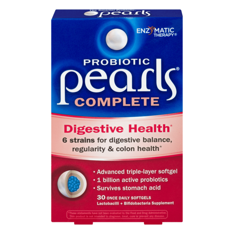 Enzymatic Therapy Probiotic Pearls Complete Digestive Health (30 ct