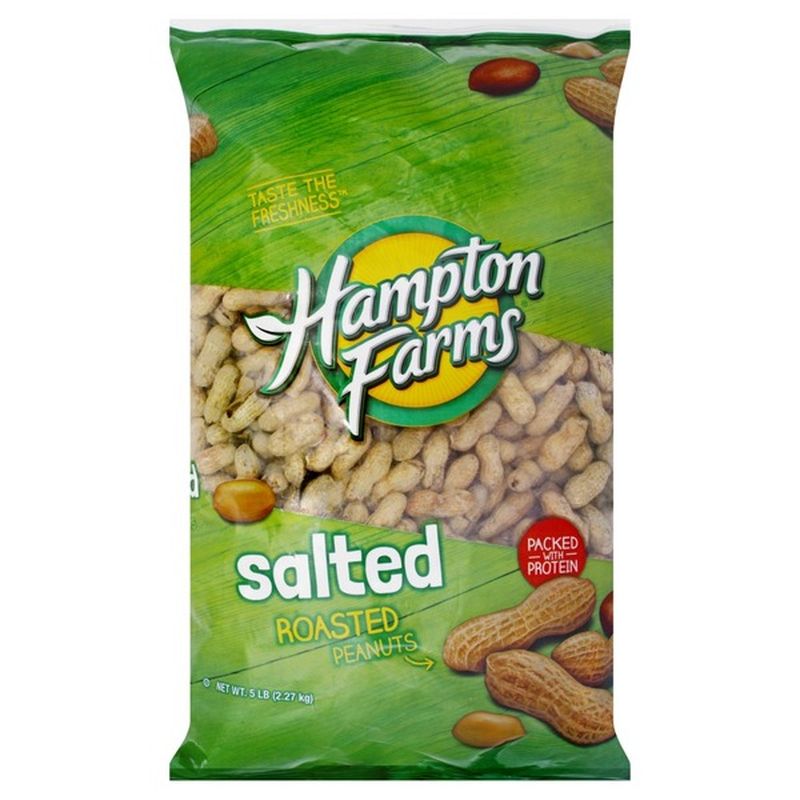 Hampton Farms Salted Roasted Peanuts (5 lb) from Sam's Club Instacart