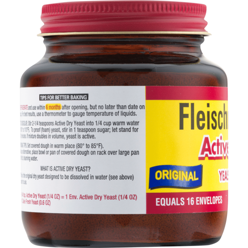 Fleischmann's ActiveDry Yeast Original (4 oz) Instacart