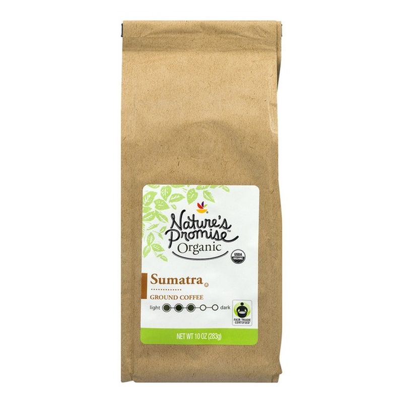 Nature's Promise Organic Ground Coffee Sumatra (10 oz) Instacart