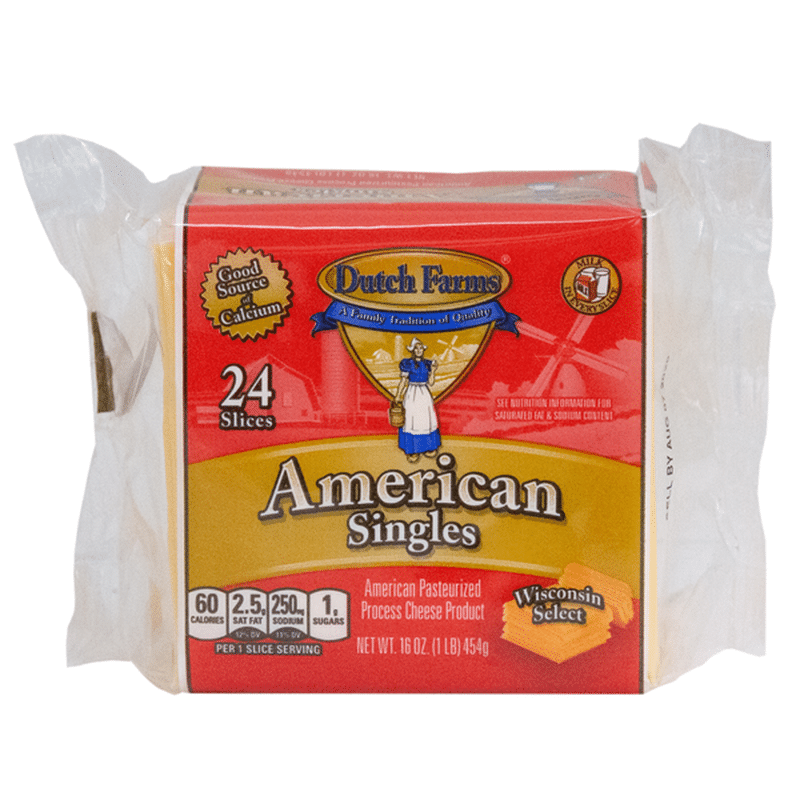 Dutch Farms American Cheese Singles (12 oz) Instacart