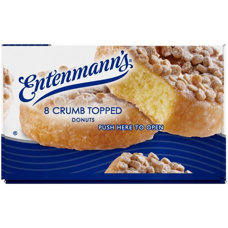 entemanns lemon crumb donuts