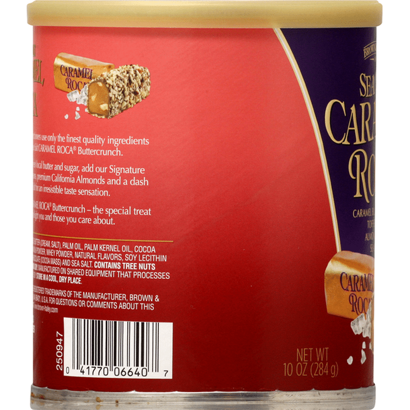 Brown & Haley Caramel Roca, Sea Salt (10 oz) Instacart
