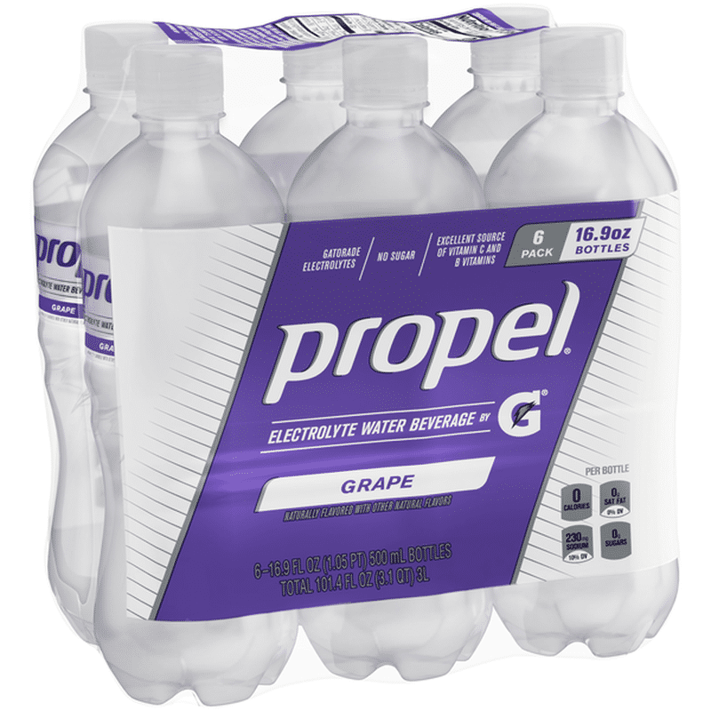 Propel Zero Calories Grape Flavored Water Beverage (616.9 Fl Oz) 101.4
