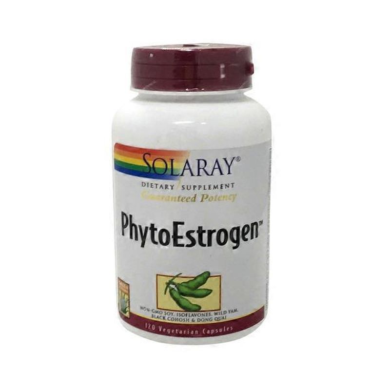 Solaray Phytoestrogen Vegetarian Capsules (120 Ct) - Instacart