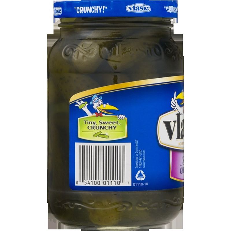 Vlasic Sweet Gherkins (16 fl oz) from Gordon Food Service Instacart