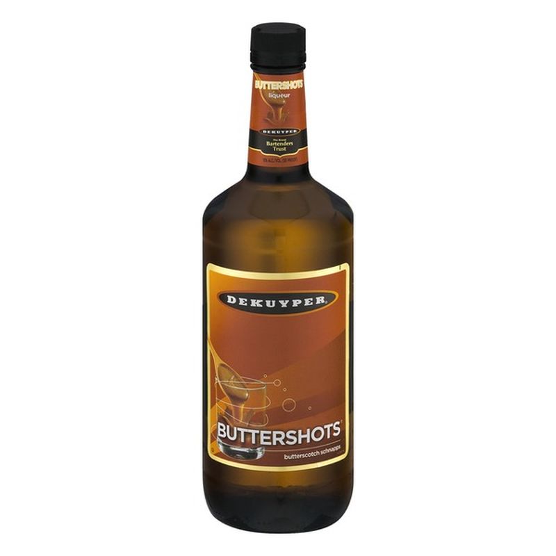 DeKuyper Buttershots Butterscotch Schnapps Liqueur (1 L) Delivery or