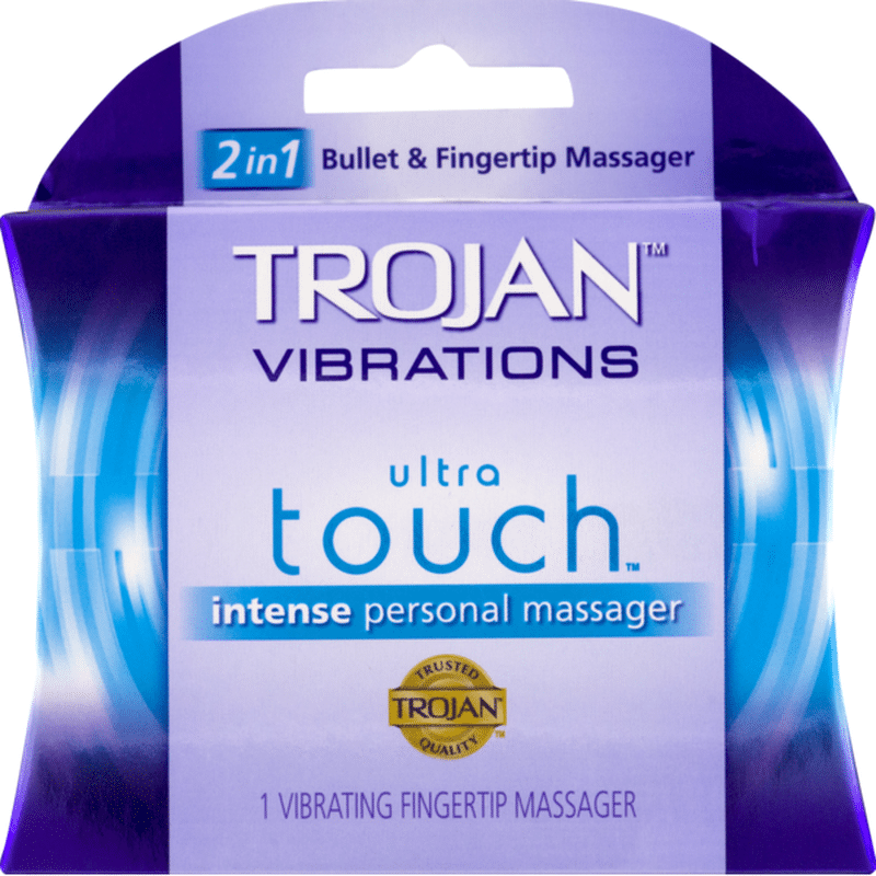 trojan ultra touch fingertip