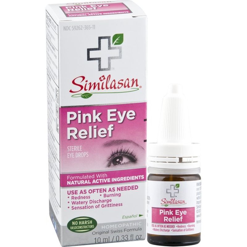 Similasan Pink Eye Relief, Homeopathic (10 ml) Instacart