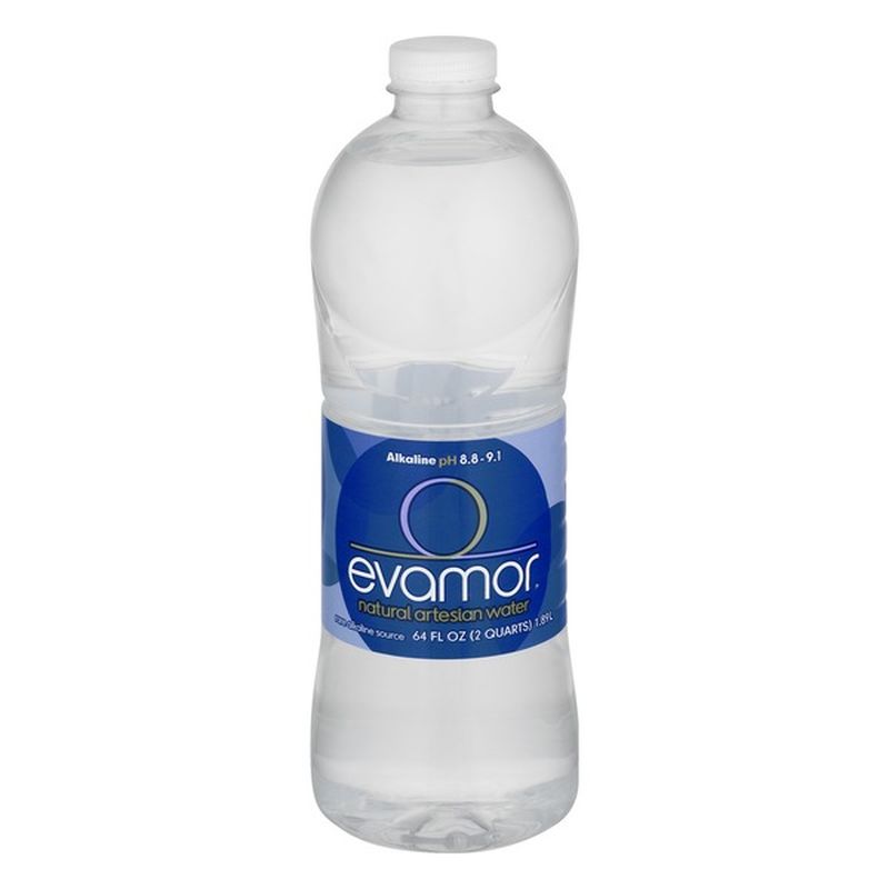 Evamor Water, Natural Artesian (64 oz) - Instacart