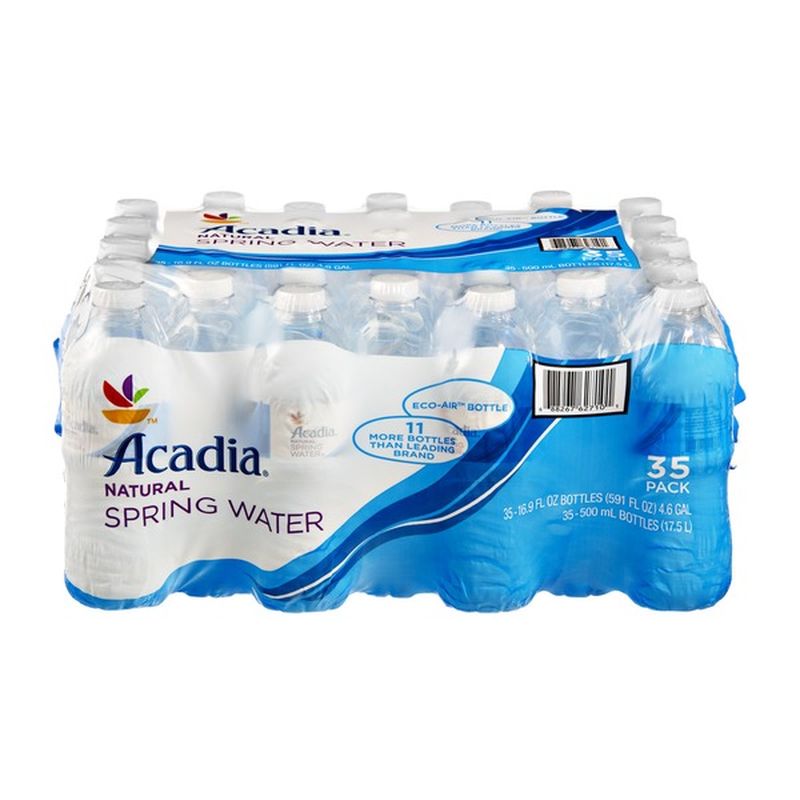 Acadia Natural Spring Water (16.9 fl oz) from Giant Food Instacart