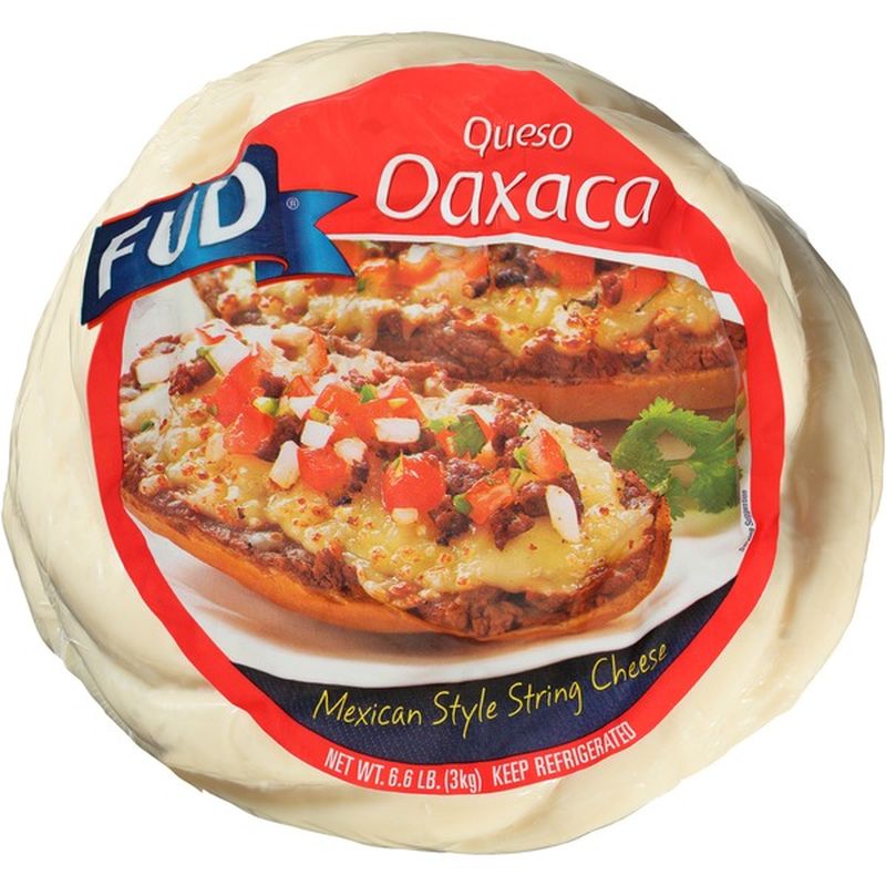 Fud Queso Oaxaca Mexican Style String Cheese (6.6 Lb) - Instacart