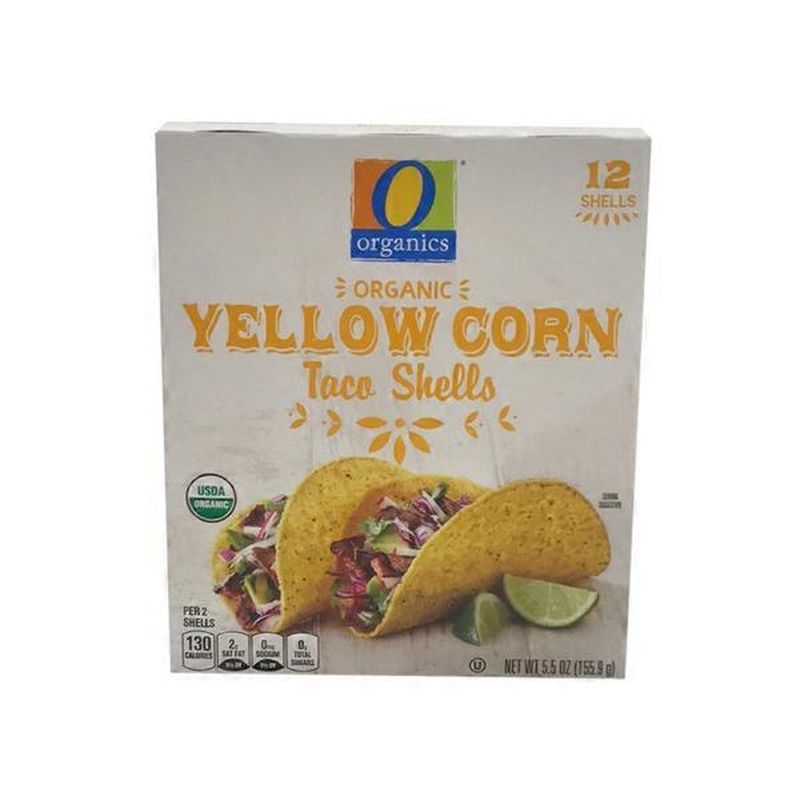O Organics Organic Yellow Corn Taco Shells (12 ct) Instacart