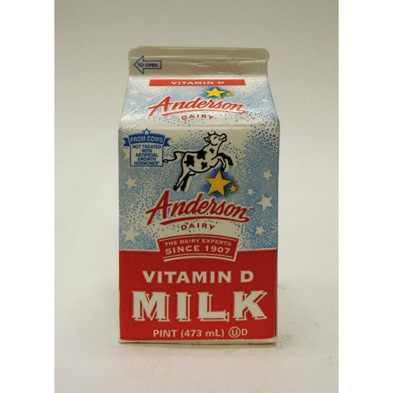 Anderson Dairy Vitamin D Milk with Whole Calcium