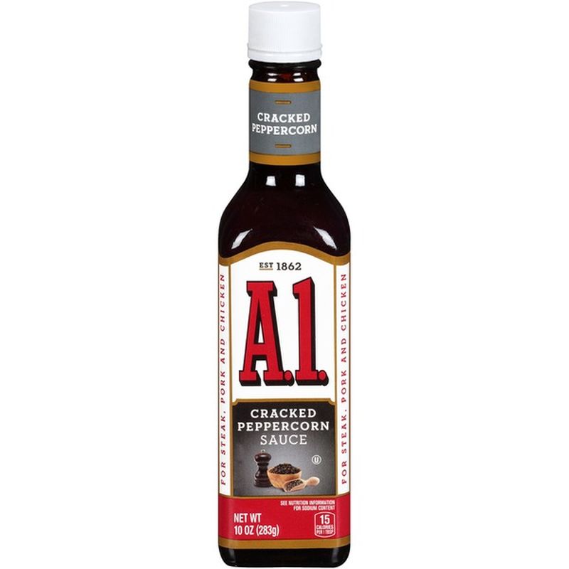 A1 Cracked Peppercorn Sauce (10 oz) Instacart