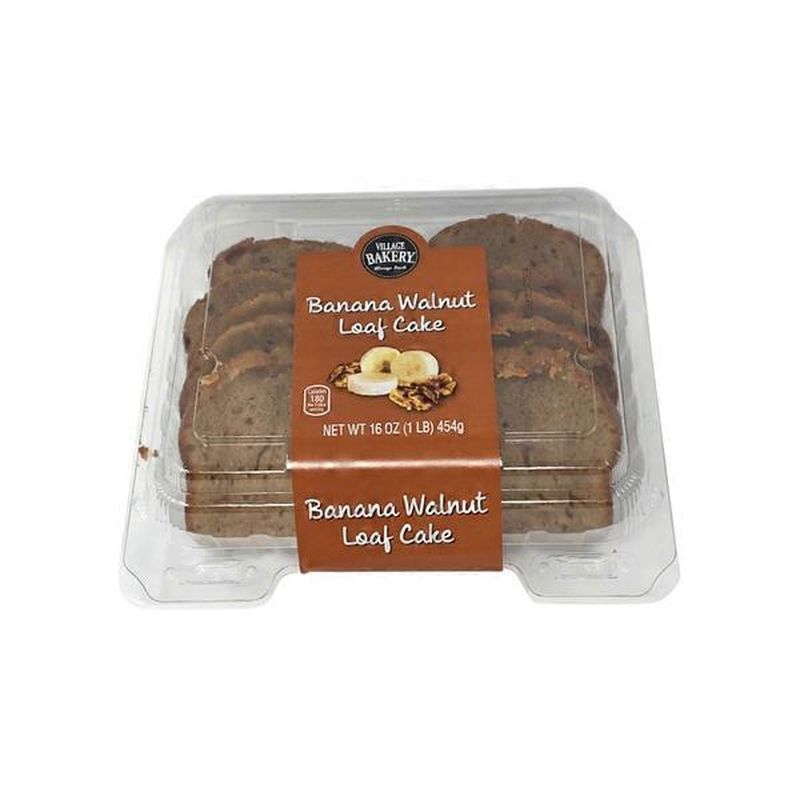 Bake Shop Banana Nut Sliced Loaf Cakes (16 oz) Instacart