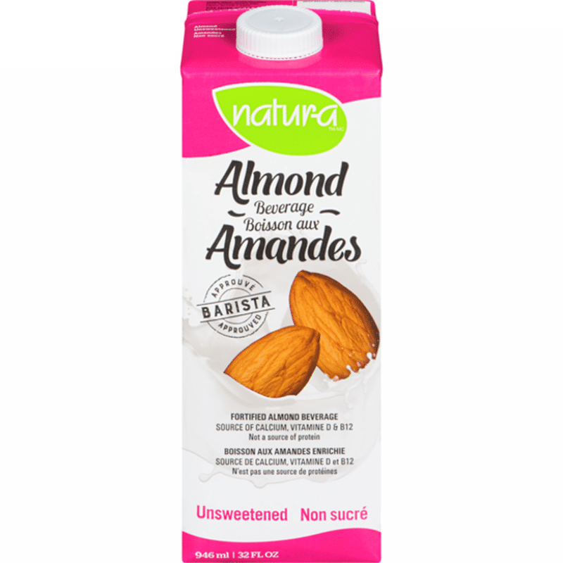 Natura Unsweetened Fortified Almond Beverage