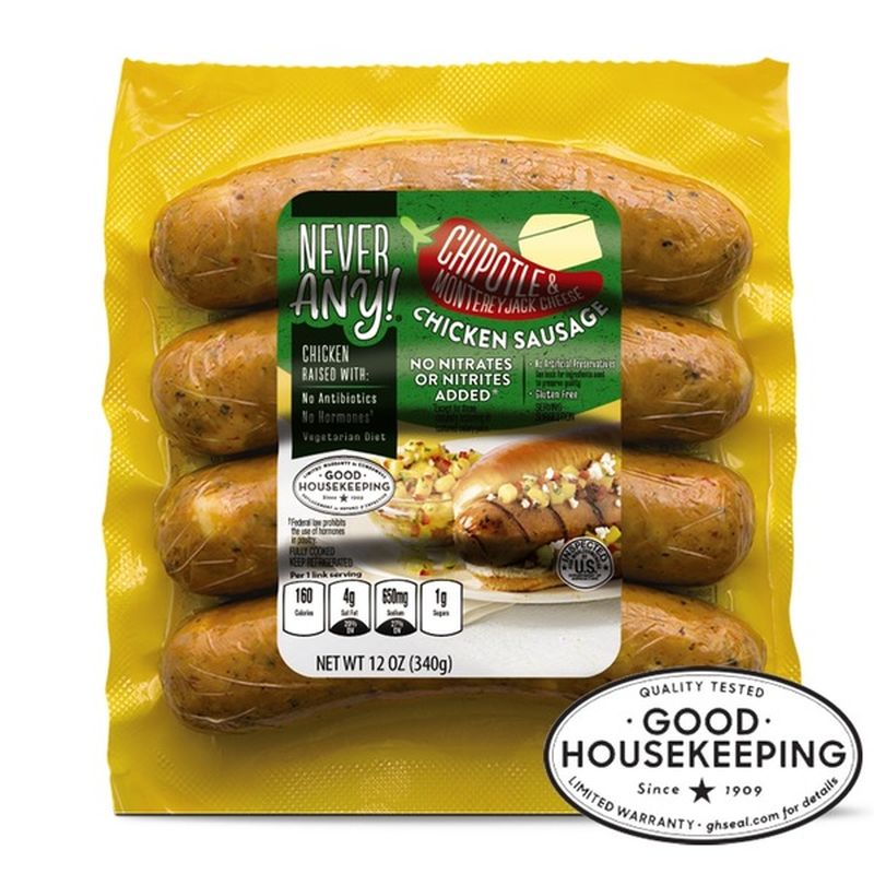 Never Any! Chipotle Chicken Sausage
