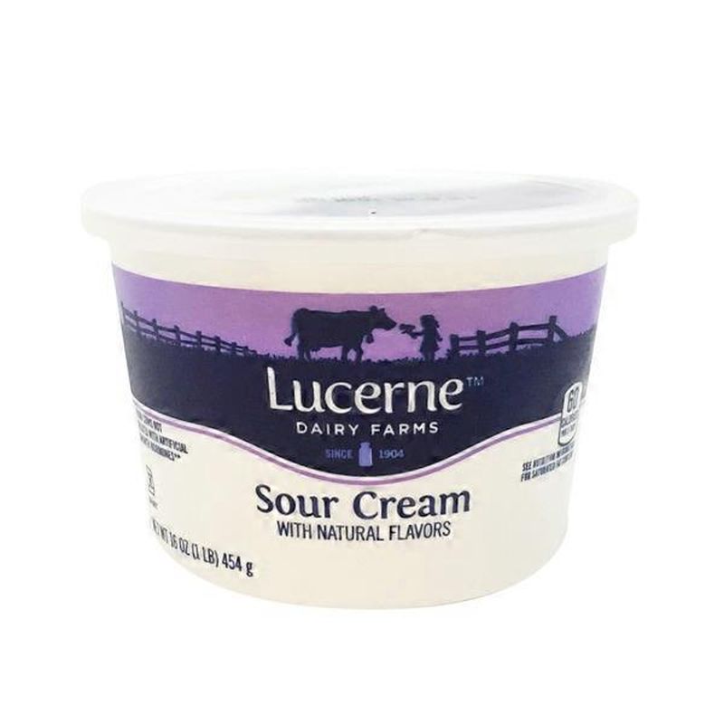 Lucerne Dairy Farms Sour Cream (16 oz) Instacart