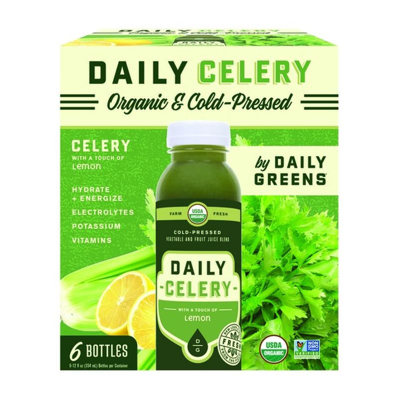 Daily Greens Organic Celery Juice