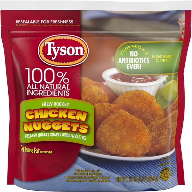 Tyson Chicken Nuggets (1.375 lb) Delivery or Pickup Near Me - Instacart