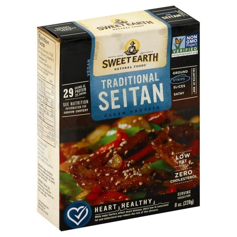 Sweet Earth Traditional Seitan Strips (8 oz) from Gerbes Instacart
