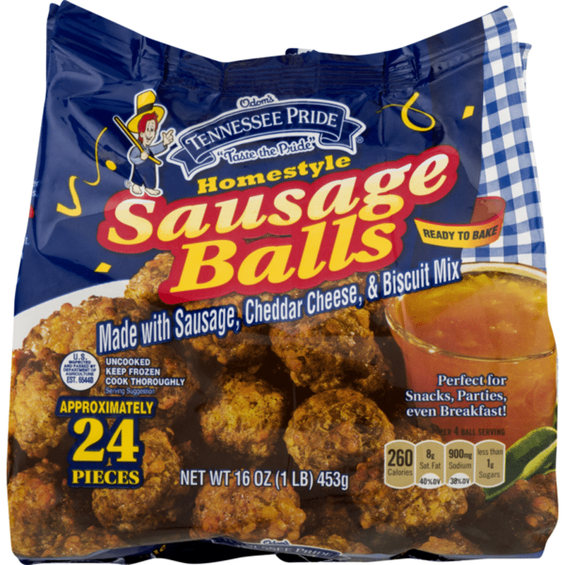 Odom's Tennessee Pride Sausage Balls (16 oz) from Food City Instacart