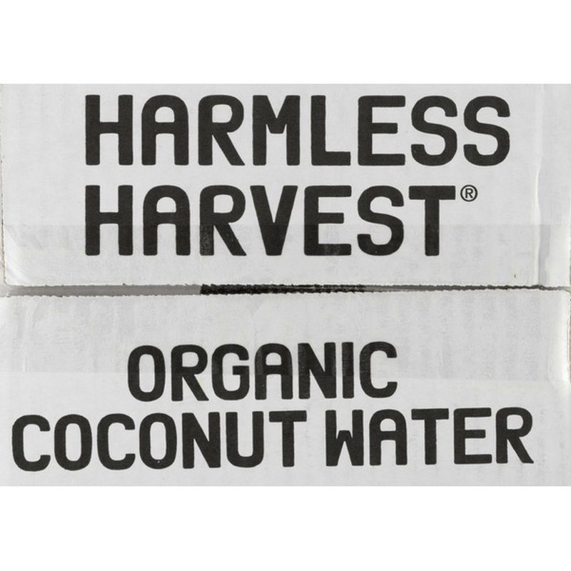 harmless harvest organic coconut water