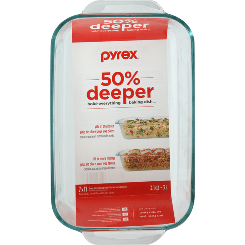 pyrex deep baking dish set costco