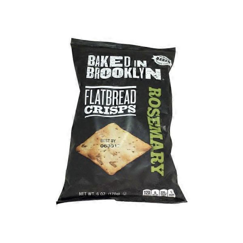 Baked In Brooklyn Rosemary Flatbread Crisps (6 oz) Delivery or Pickup