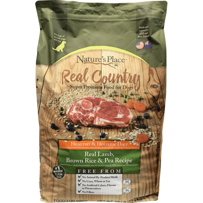 nature's place real country dog food