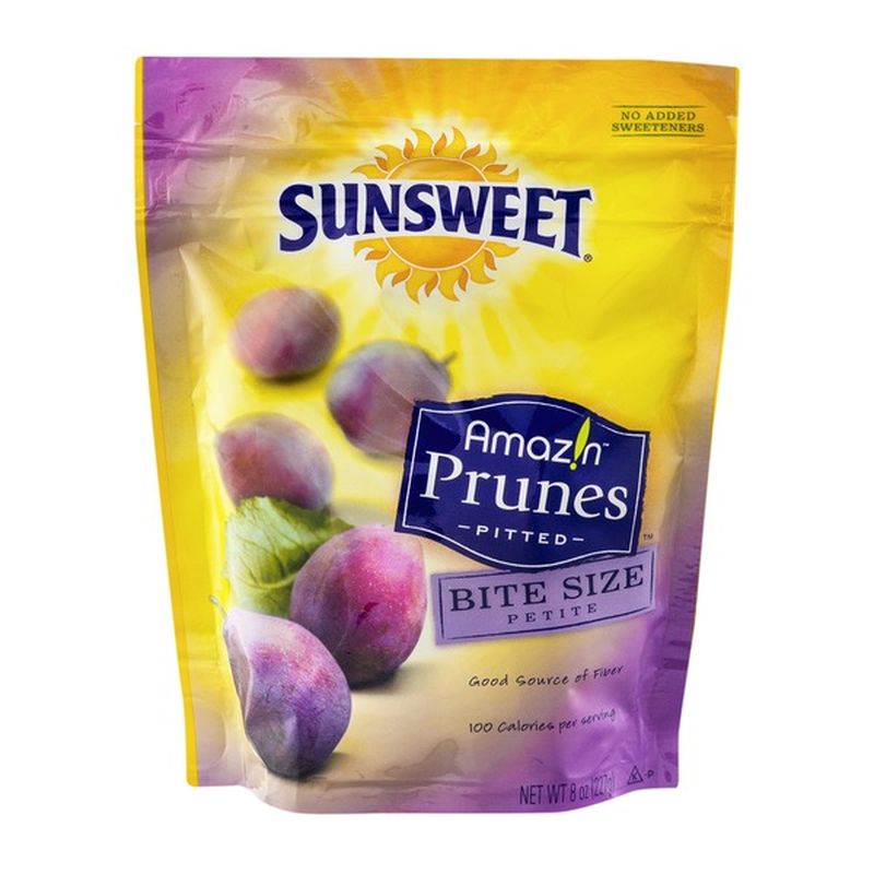 Sunsweet Amazin Prunes Pitted Bite Size Pitted 8 Oz From Giant Food